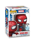 Marvel 80th Anniversary POP! Vinyl Figure Spider-Man(DGLT) 9 cm