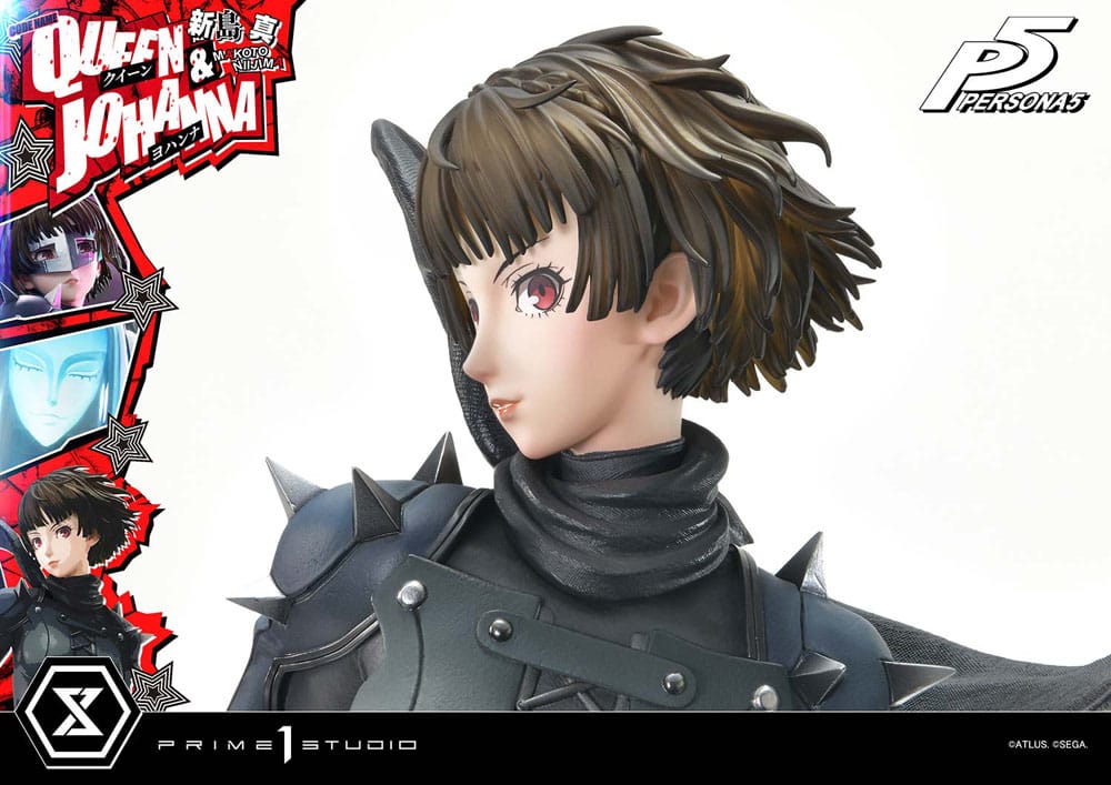 Persona 5 Premium Masterline Series Statue 1/4 Makoto Niijima &quot;Queen&quot; &amp; Johanna 42 cm