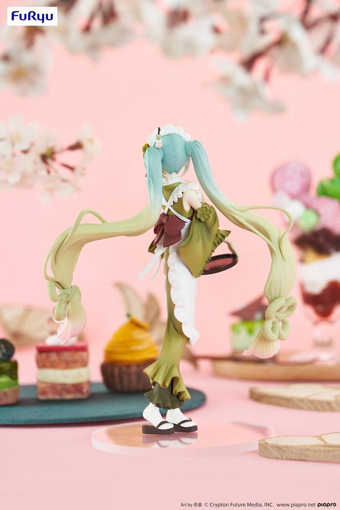 Hatsune Miku Exceed Creative PVC Statue Hatsune Miku Matcha Green Tea Parfait Ver. 20 cm