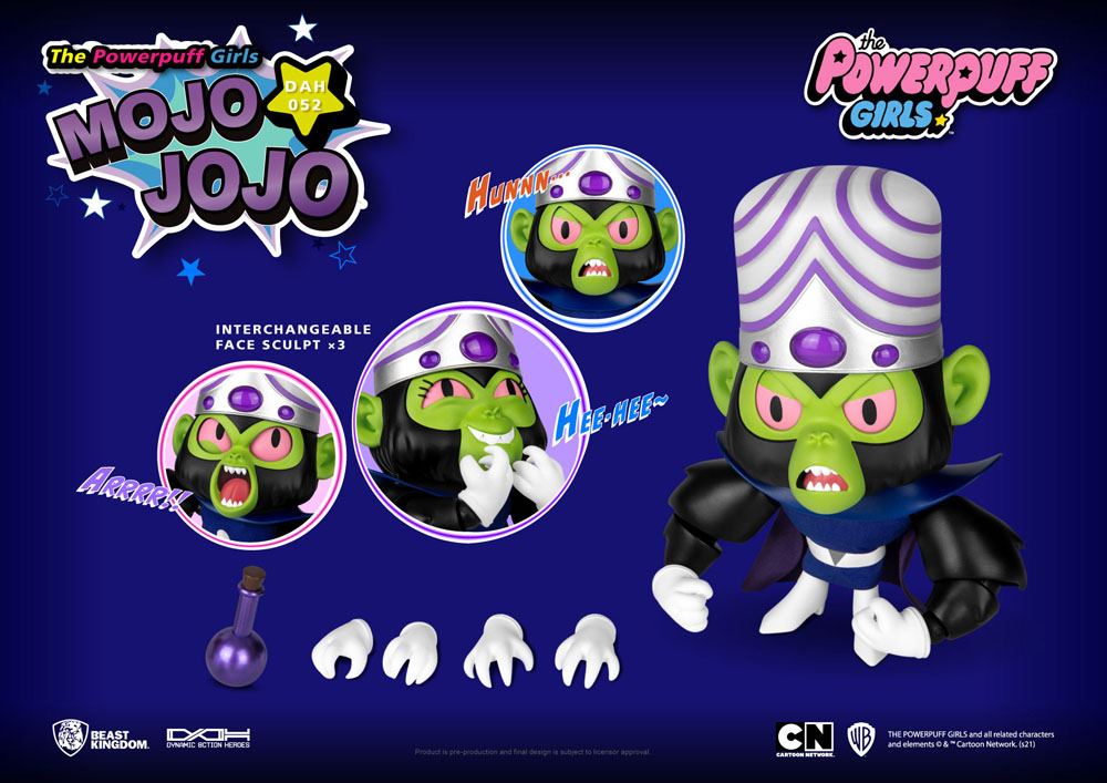 Powerpuff Girls Dynamic 8ction Heroes Action Figure 1/9 Mojo Jojo 14 cm