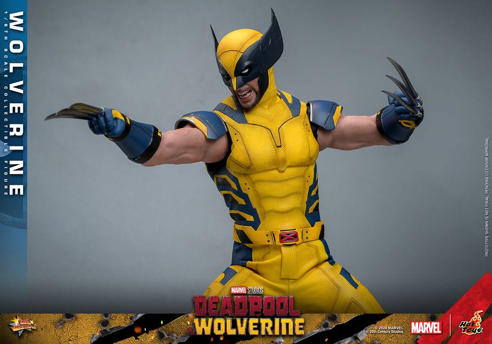 Deadpool &amp; Wolverine Movie Masterpiece Action Figure 1/6 Wolverine 31 cm