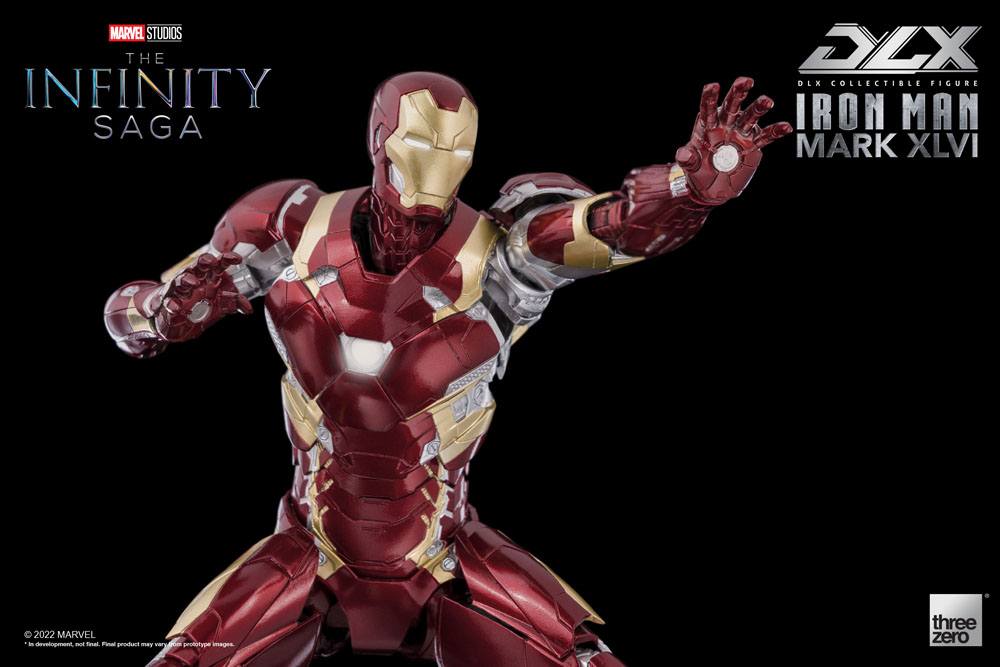 Infinity Saga DLX Action Figure 1/12 Iron Man Mark 46 17 cm