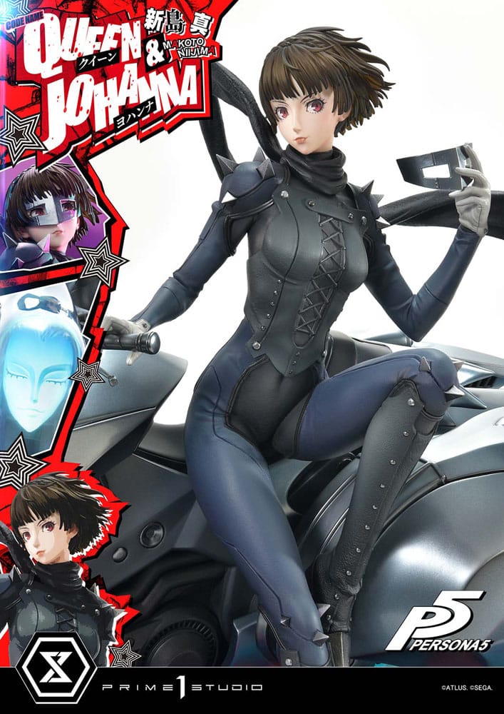 Persona 5 Premium Masterline Series Statue 1/4 Makoto Niijima &quot;Queen&quot; &amp; Johanna Bonus Version 42 cm