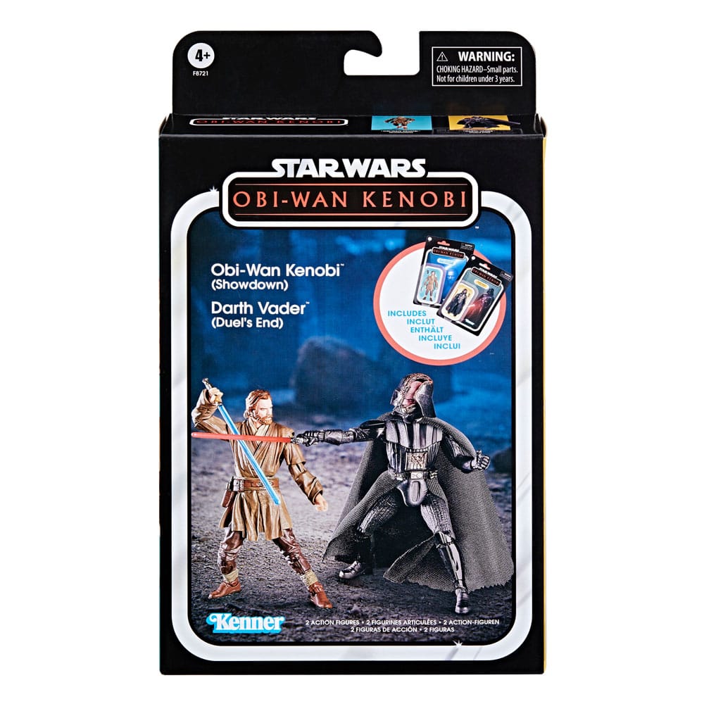 Star Wars: Obi-Wan Kenobi Vintage Collection Action Figure 2-Pack Darth Vader (Showdown) &amp; Obi-Wan Kenobi (Showdown) 10 cm