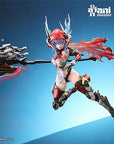 Original Character Plastic Model Kit Alloy Articulated Assemblable Model Thunderbolt-Barbera Red 21 cm