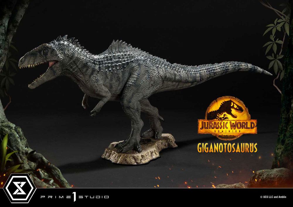 Jurassic World Dominion Prime Collectibles Statue 1/38 Giganotosaurus Toy Version 22 cm