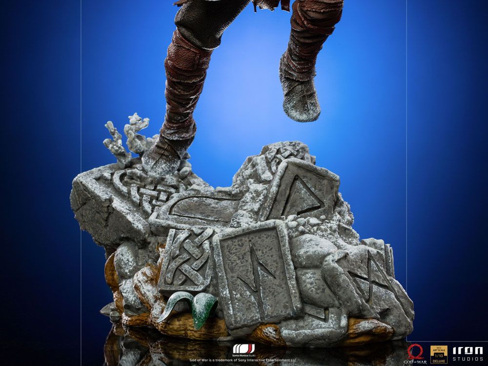 God of War BDS Art Scale Statue 1/10 Kratos &amp; Atreus 34 cm