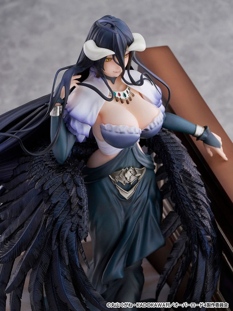 Overlord SHIBUYA SCRAMBLE FIGURE PVC Statue 1/7 Albedo Jet Black Dress Ver