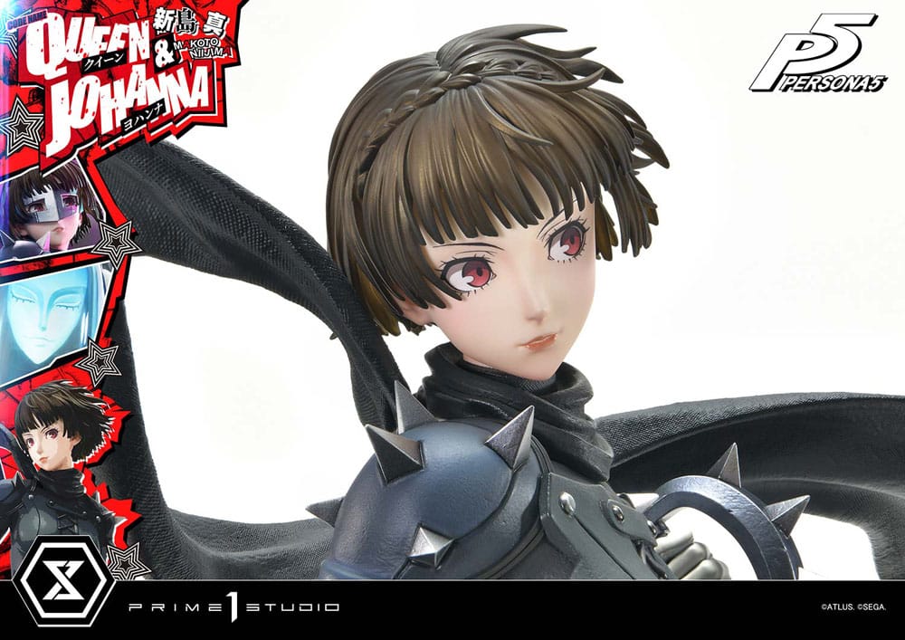 Persona 5 Premium Masterline Series Statue 1/4 Makoto Niijima &quot;Queen&quot; &amp; Johanna Bonus Version 42 cm