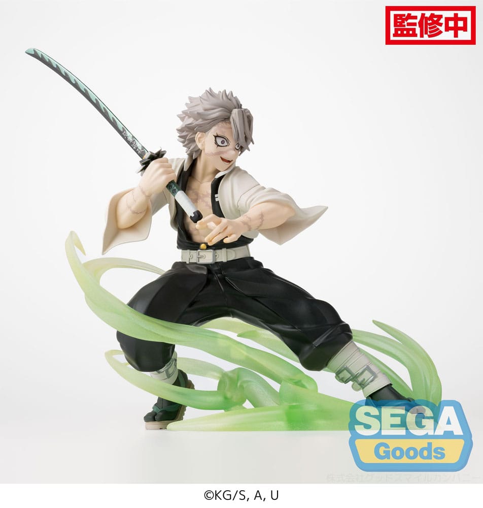 Demon Slayer: Kimetsu no Yaiba Xross Link Anime PVC Statue Sanemi Shinazugawa Hashira Training Arc 12 cm