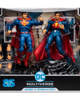 DC Multiverse Multipack Action Figure Superman vs Superman of Earth-3 (Gold Label) 18 cm