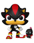 Sonic The Hedgehog POP & Buddy! Vinyl Figure Shadow w/DChao 9 cm