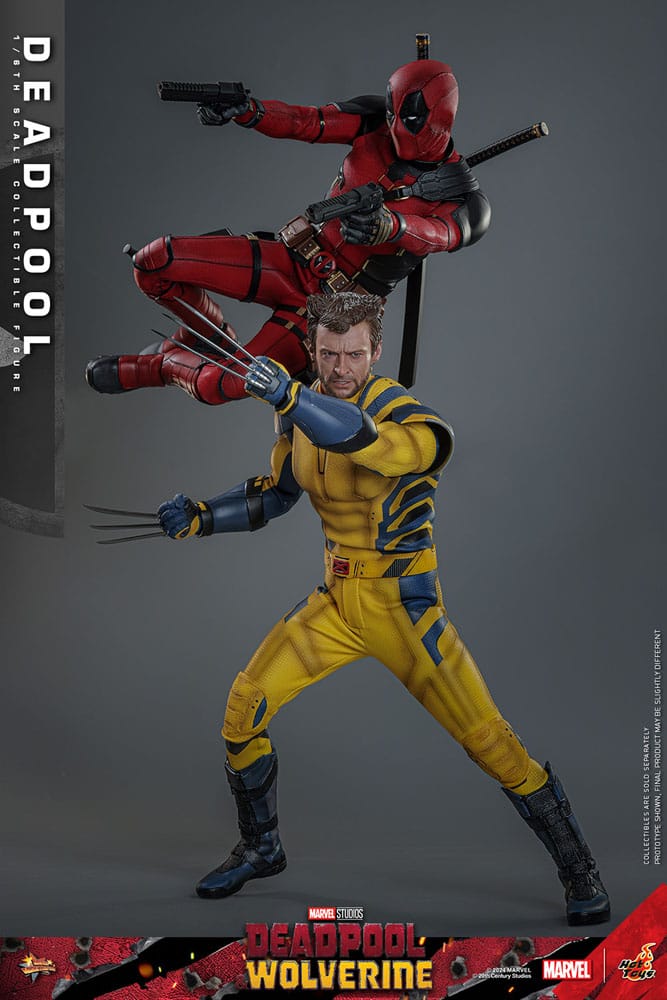 Deadpool &amp; Wolverine Movie Masterpiece Action Figure 1/6 Deadpool 31 cm