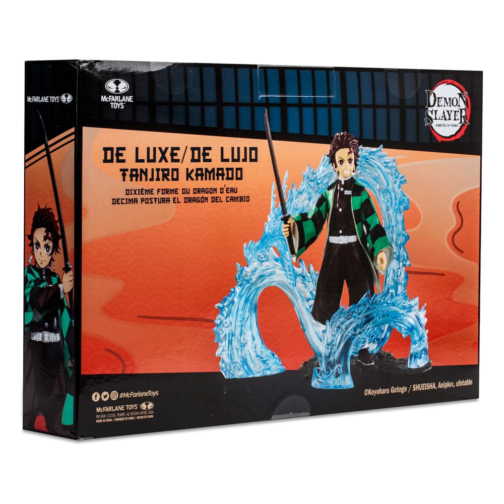 Demon Slayer: Kimetsu no Yaiba Action Figure Tanjiro Water Dragon 13 cm