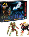 Transformers x Jurassic Park Action Figure 2-Pack Dilophocon & Autobot JP12