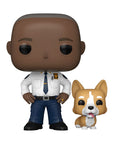 Brooklyn Nine-Nine POP! TV Vinyl Figure Cpt Holt w/dog 9 cm