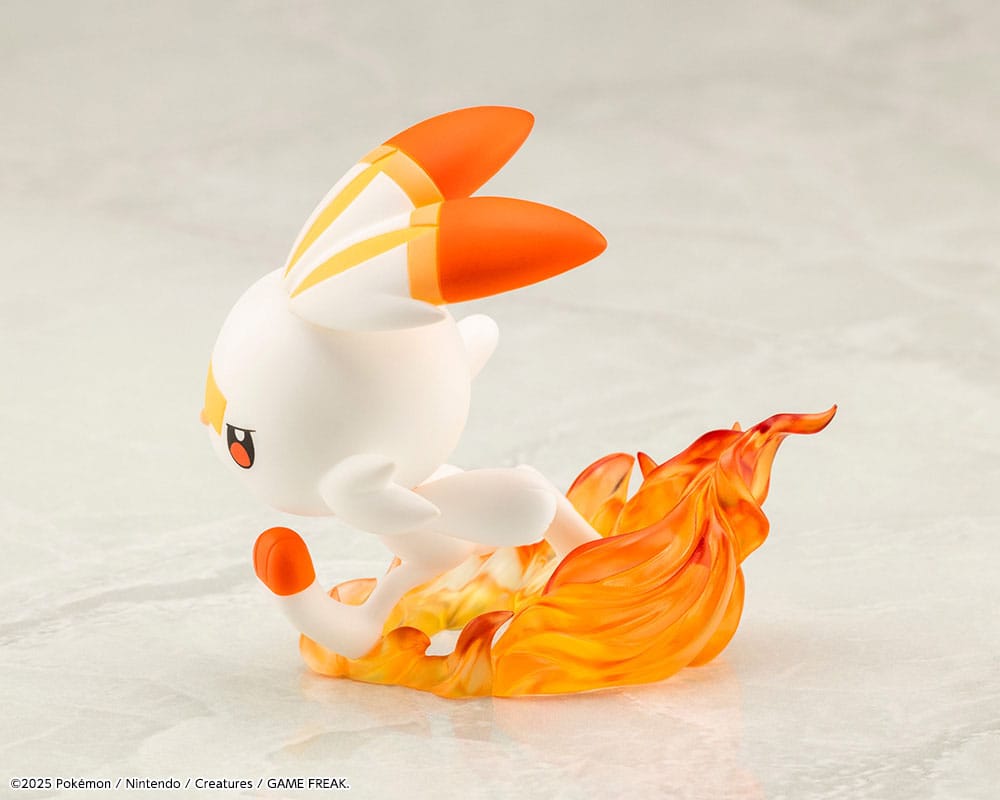 Pokémon ARTFXJ Statue 1/8 Victor &amp; Scorbunny 21 cm