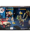 Transformers x Jurassic Park Action Figure 2-Pack Dilophocon & Autobot JP12