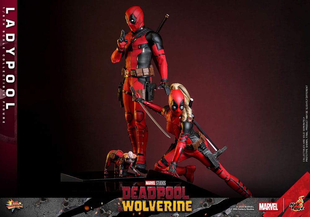 Deadpool &amp; Wolverine Movie Masterpiece Action Figure 1/6 Ladypool 30 cm