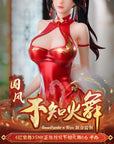 The King of Fighters Dress Series PVC Statue 1/6 Mai Shiranui Hong Shang Wu Ver. 40 cm