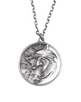 The Witcher Replica 1/1 Necklace Wolf Medallion