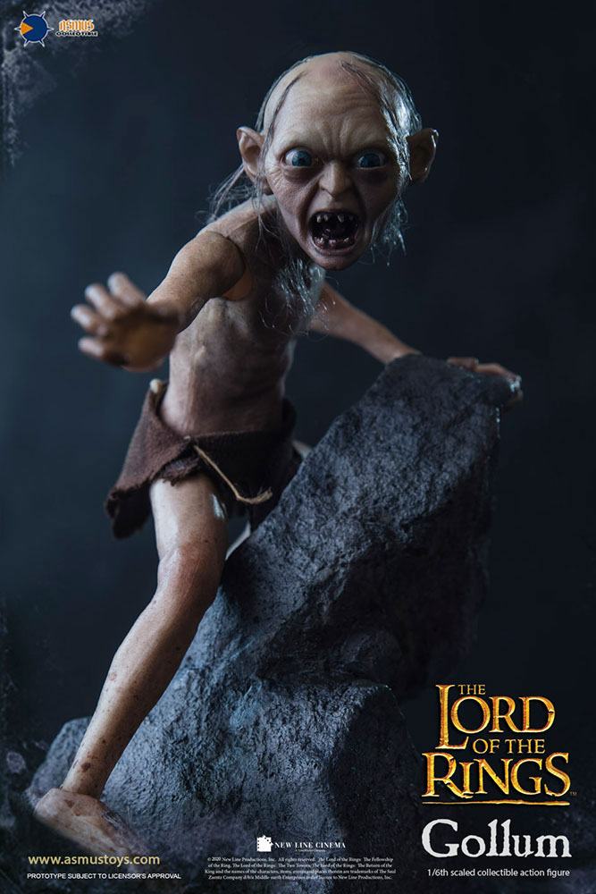 Lord of the Rings Action Figure 1/6 Gollum 19 cm