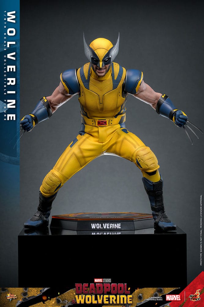 Deadpool &amp; Wolverine Movie Masterpiece Action Figure 1/6 Wolverine 31 cm