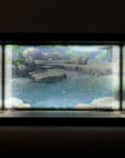 Azur Lane Acrylic Display Case with Lighting for figure Kashino Hot Springs Relaxation