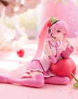 Hatsune Miku PVC Statue Desktop Cute Figure Sakura Miku Cherry Cushion Ver. 13 cm