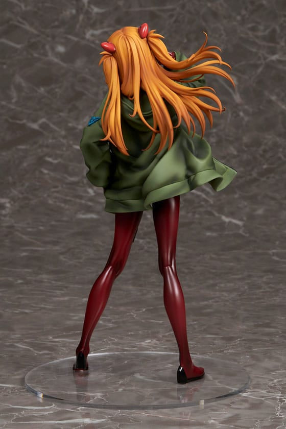 Shin Evangelion Movie PVC Statue 1/7 Shikinami Asuka Langley Hoodie Ver. 23 cm