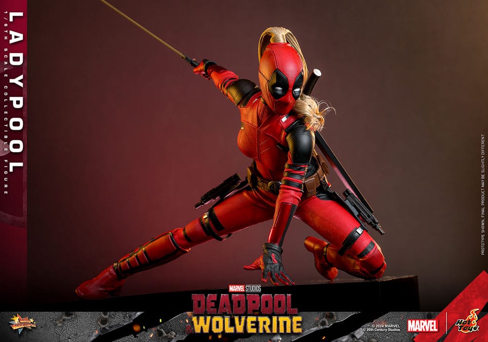 Deadpool &amp; Wolverine Movie Masterpiece Action Figure 1/6 Ladypool 30 cm