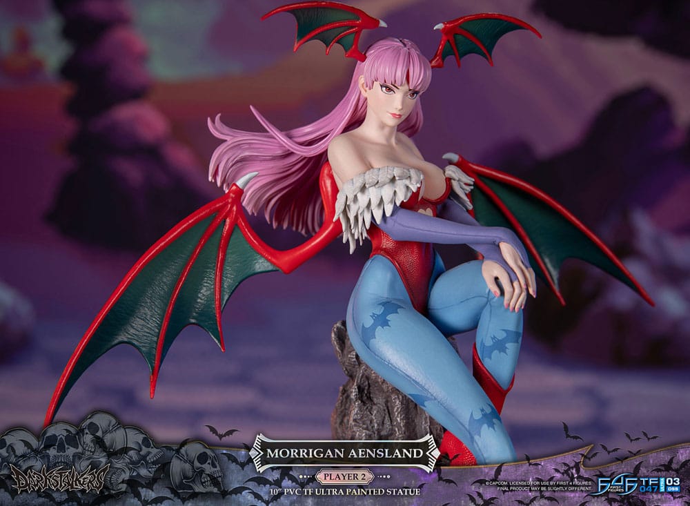 Darkstalkers PVC Statue Morrigan Aensland Player 2 Variant 25 cm