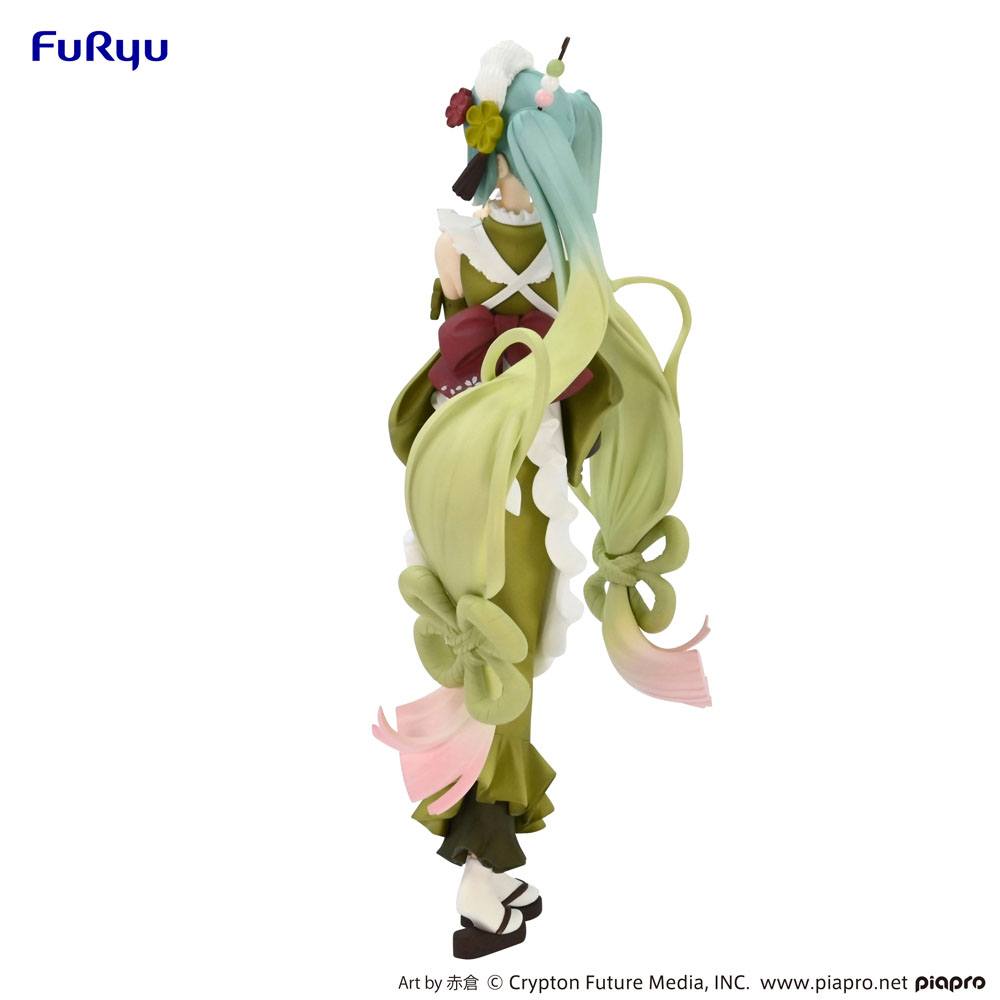 Hatsune Miku Exceed Creative PVC Statue Hatsune Miku Matcha Green Tea Parfait Ver. 20 cm