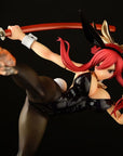 Fairy Tail Statue 1/6 Erza Scarlet High Kick Black Bunny Ver. 37 cm