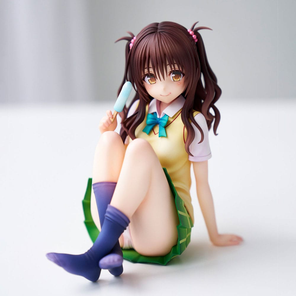 To Love-Ru Darkness Statue PVC School Uniform Series Mikan Yuki High School Student Ver. 15 cm