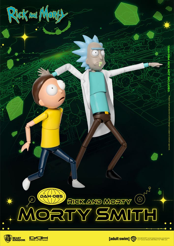 Rick and Morty Dynamic 8ction Heroes Action Figure 1/9 Morty Smith 23 cm