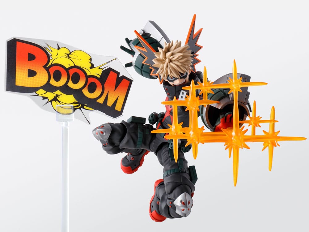 My Hero Academia S.H. Figuarts Accessories Izuku Midoriya &amp; Katsuki Bakugo Plus Ultra Option Parts Set