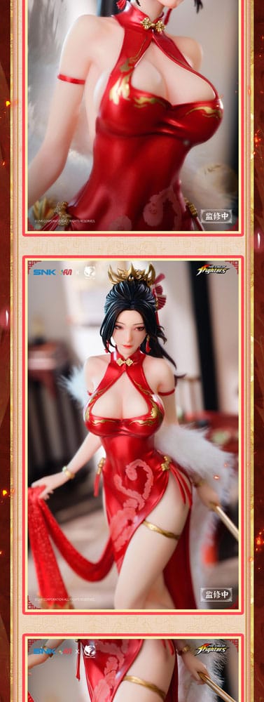 The King of Fighters Dress Series PVC Statue 1/6 Mai Shiranui Hong Shang Wu Ver. 40 cm