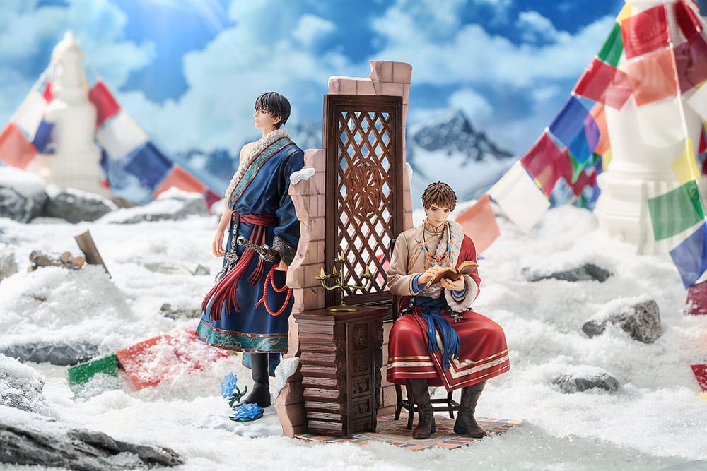 Time Raiders Statues 1/7 Wu Xie &amp; Zhang Qiling: Xinxue Jiumeng Ver. 27 cm