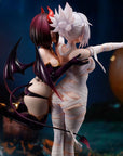 Ayakashi Triangle PVC Statue Matsuri Kazamaki & Suzu Kanade & Shirogane 25 cm