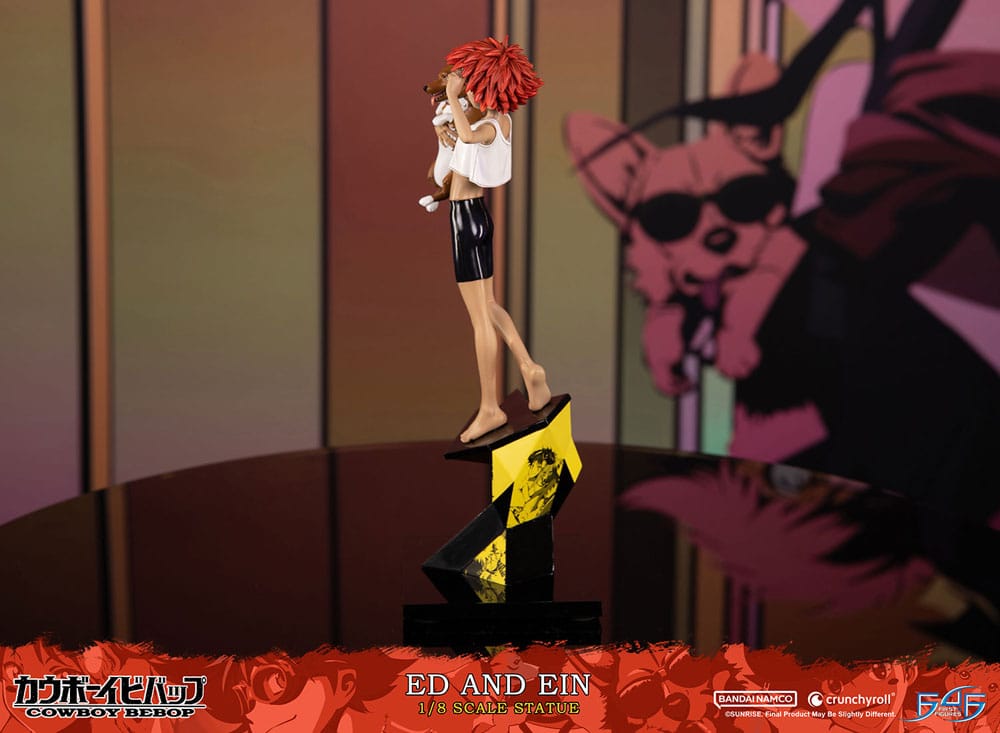 Cowboy Bebop Statue 1/8 Ed &amp; Ein 28 cm