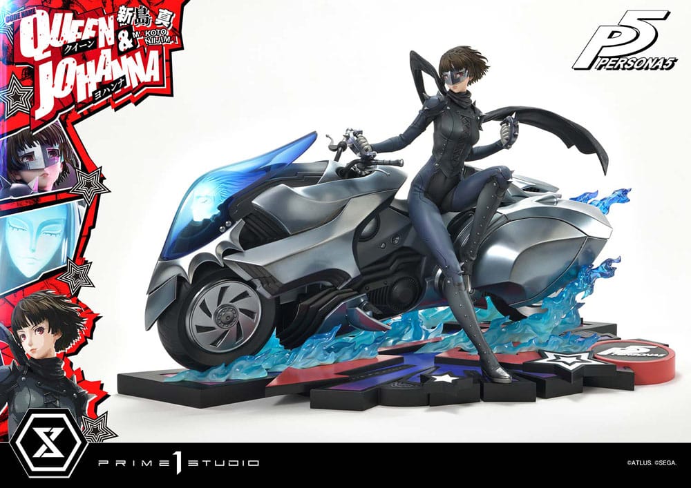 Persona 5 Premium Masterline Series Statue 1/4 Makoto Niijima &quot;Queen&quot; &amp; Johanna 42 cm