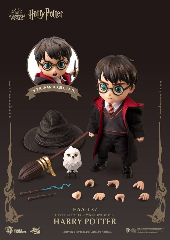 Harry Potter Egg Attack Action Action Figure Wizarding World Harry Potter 11 cm