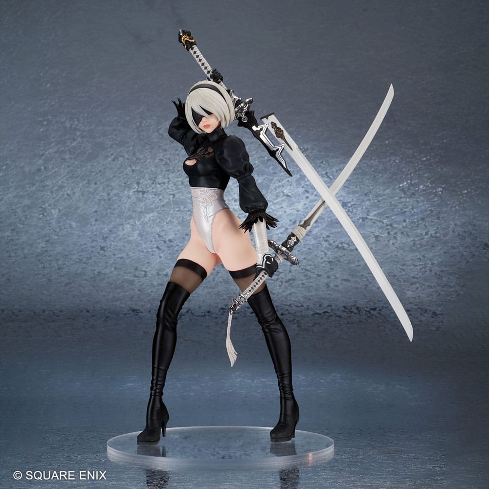 NieR:Automata PVC Statue 2B (YoRHa No. 2 Type B) Ver. 2.0 29 cm