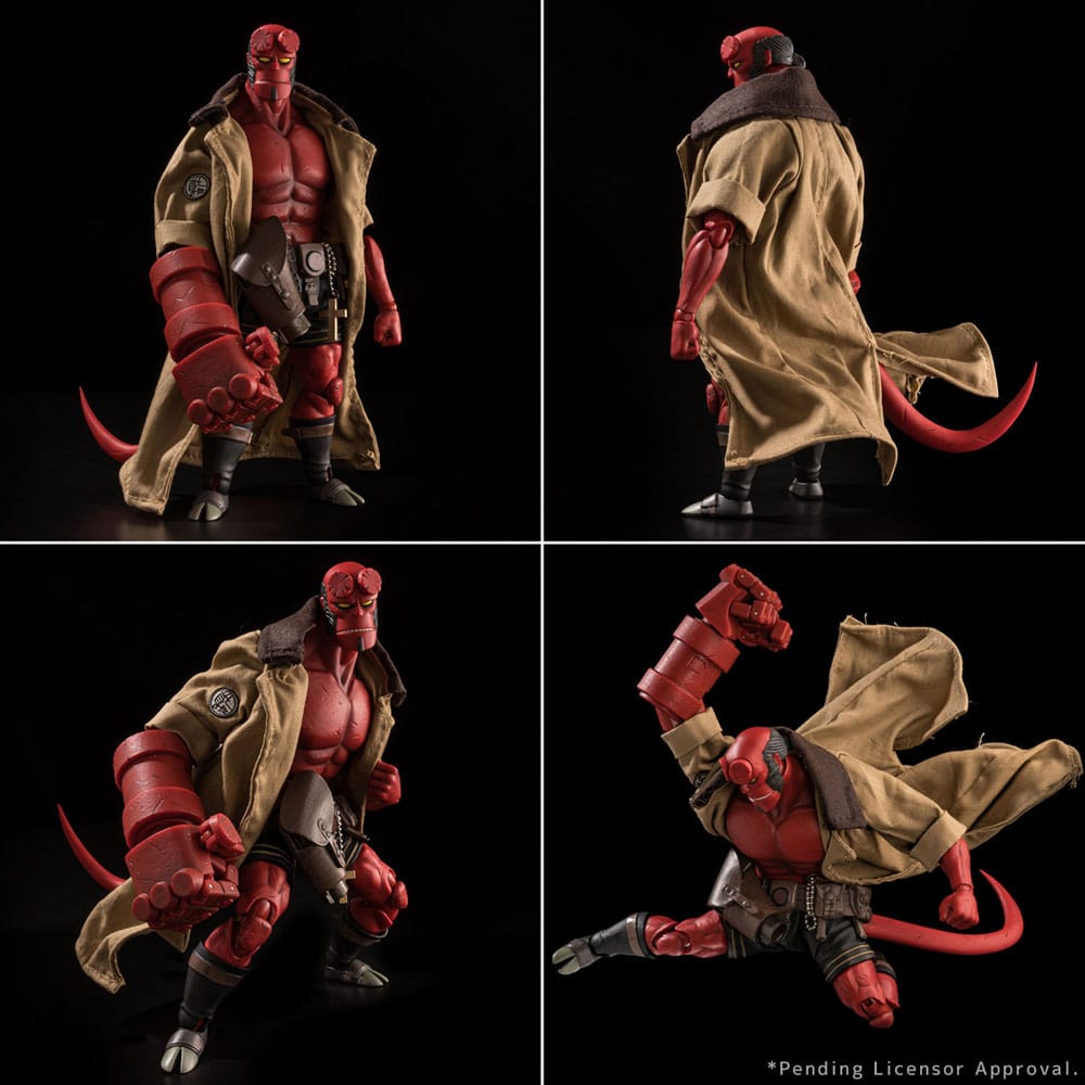 Hellboy Action Figure 1/12 Hellboy 30th Anniversary Edition 19 cm