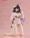 Overlord PVC Statue Desktop Cute Figure Albedo Cow-Print Swimsuit Ver. 15 cm