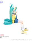 Hatsune Miku Noodle Stopper PVC Statue Hatsune Miku Lollipop 15 cm