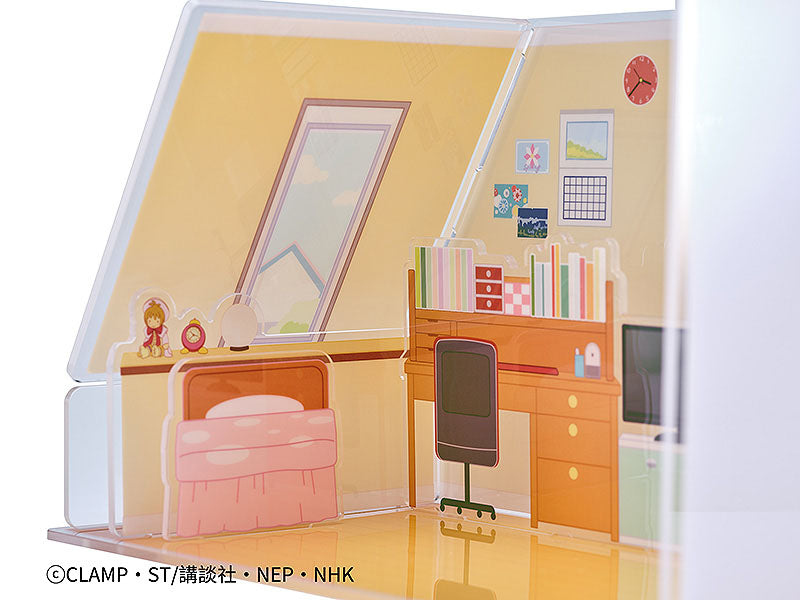 Cardcaptor Sakura: Clear Card Acrylic Diorama Background (Sakura&#39;s Bedroom)