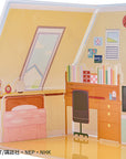 Cardcaptor Sakura: Clear Card Acrylic Diorama Background (Sakura's Bedroom)