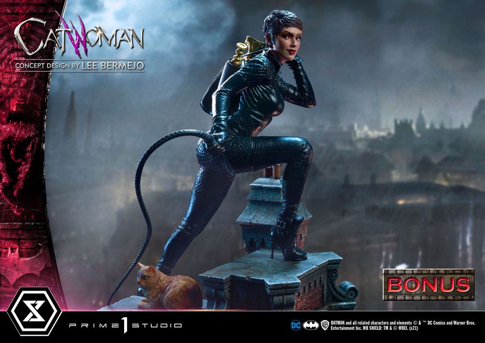 DC Comics Statue 1/3 Catwoman Deluxe Bonus Version Concept Design by Lee Bermejo 69 cm